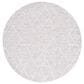 Safavieh Marrakesh MRK514 6"7" Round Ivory and Grey Area Rug, , large
