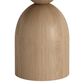 CASABIANCA HOME Andrea Wood and Ceramic Pedestal Dining Table, , large