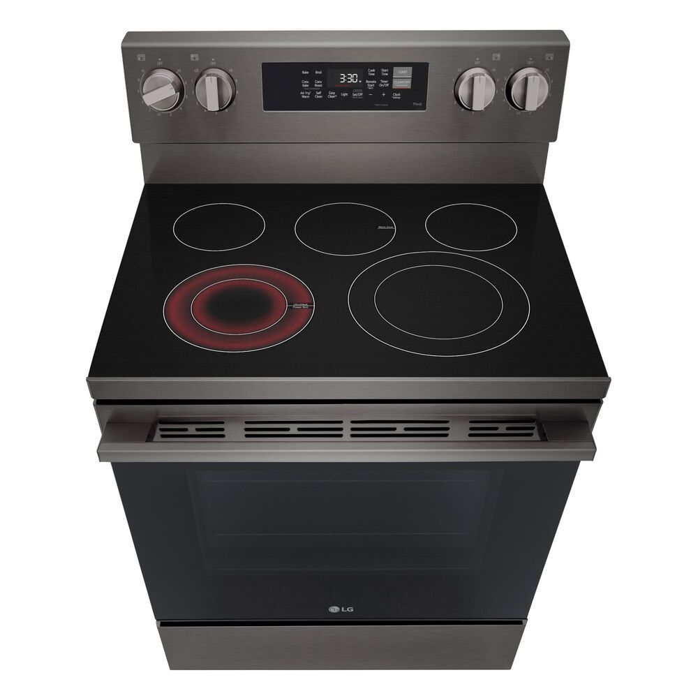 LG 6.3 Cu. Ft. Freestanding Electric Range in Black Stainless Steel, , large