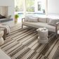 Loloi II Rainier 9"2" x 12"2" Ivory and Taupe Area Rug, , large