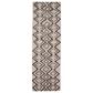 Feizy Enzo 2"6" x 8" Charcoal and Taupe Runner, , large