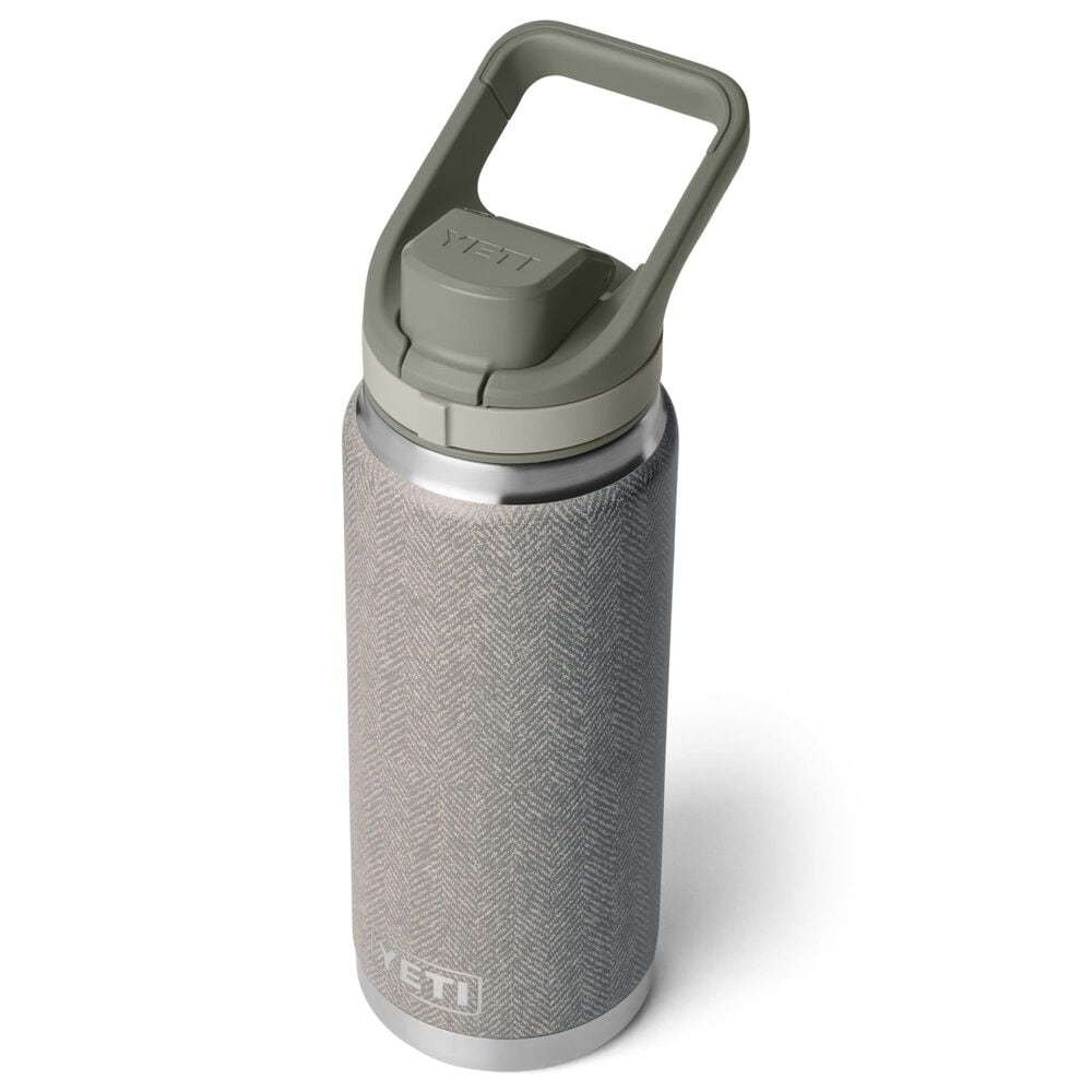 YETI Rambler 26 Oz Water Bottle with Flip Chug Cap in Riverhead Green, , large