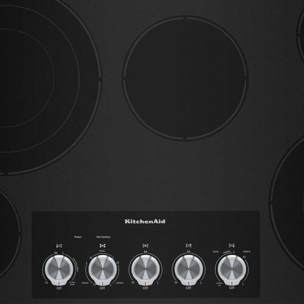 KitchenAid 36" Electric Cooktop in Stainless Steel, , large