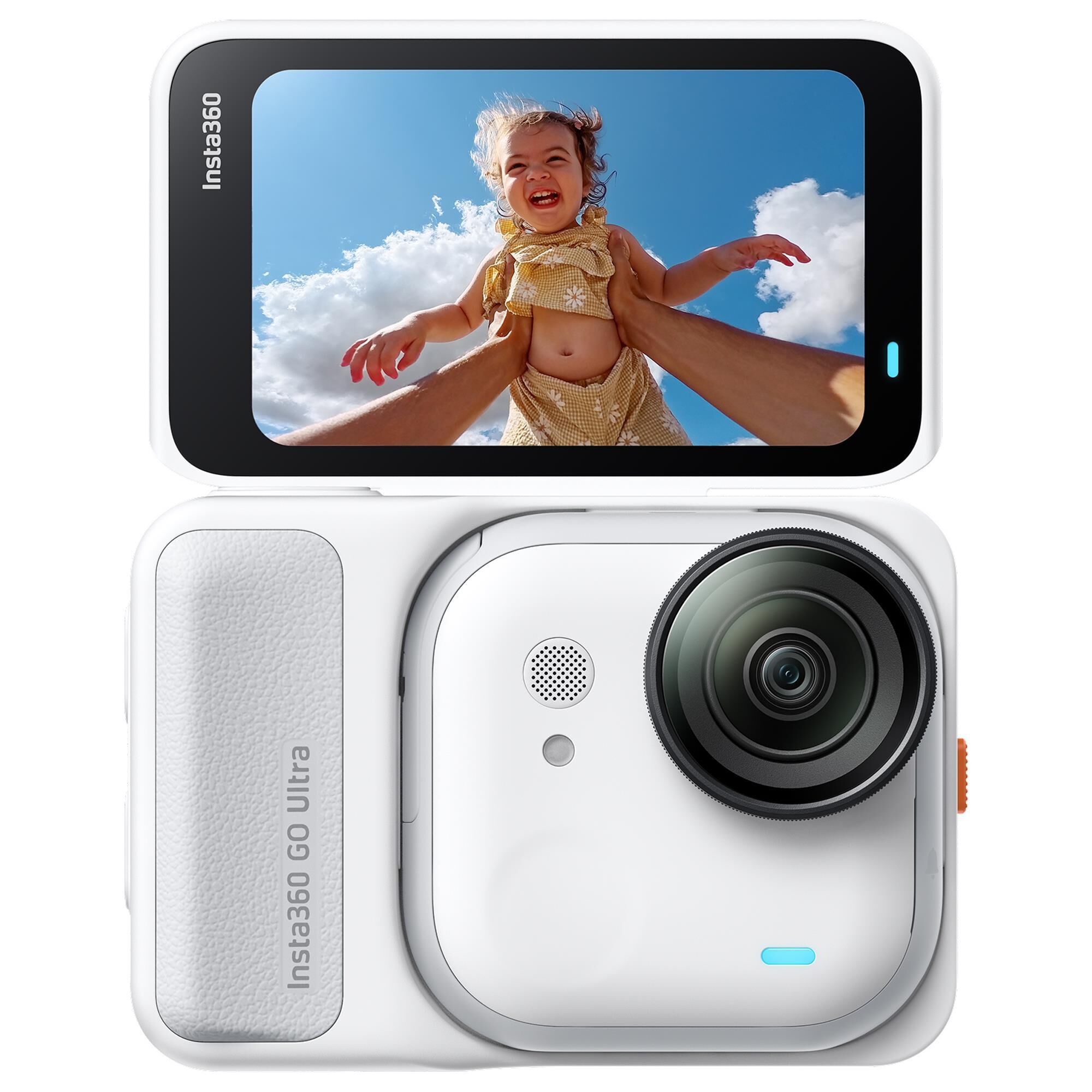 Insta360 GO Ultra Standard Bundle Action Camera in Arctic White