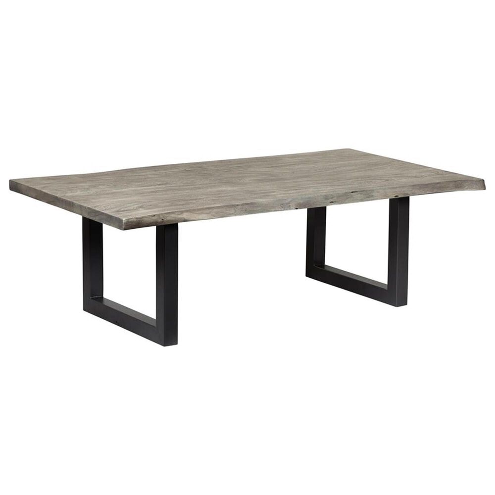Shell Island Furniture Yukon Cocktail Table in Sandblast Grey and Gunmetal, , large