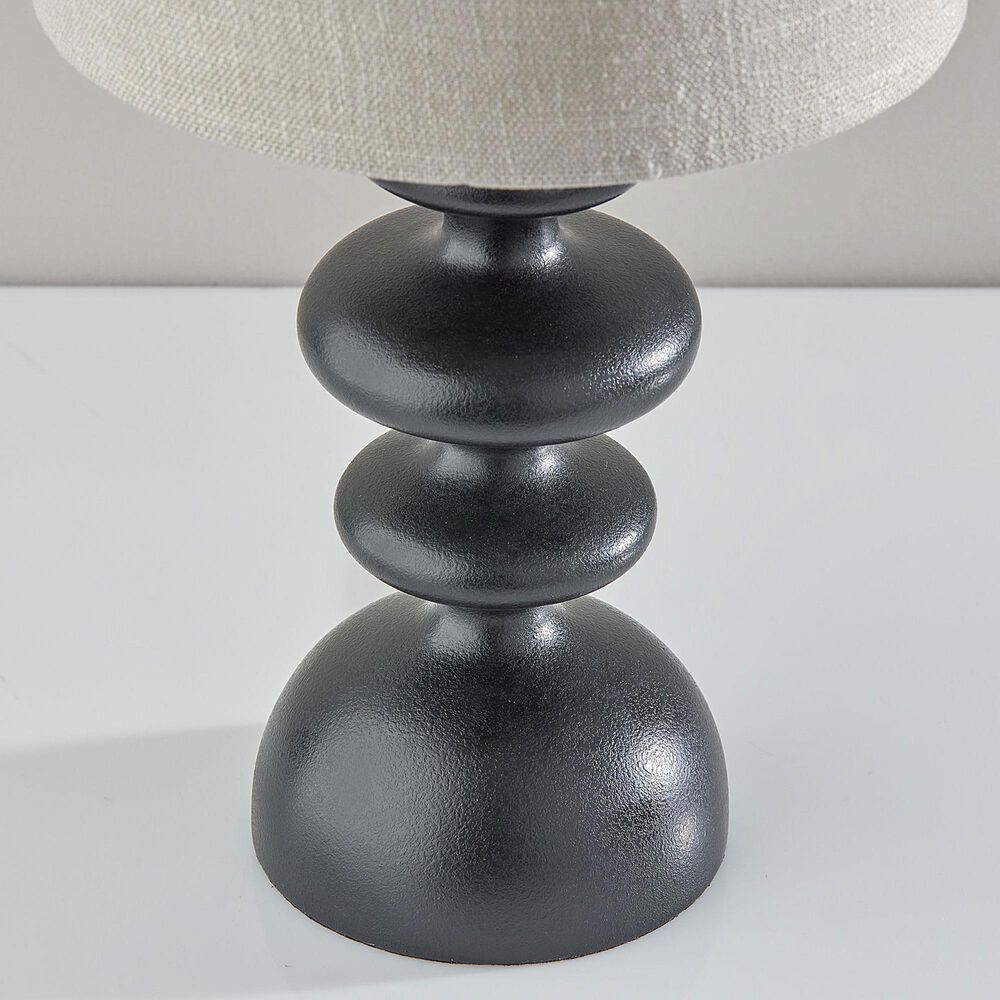 Adesso Beatrice Table Lamp in Matte Black, , large