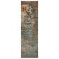 Dalyn Rug Company Kochi KC11 Teal 2"3" x 7"6" Runner, , large