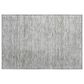 Dalyn Rug Company Soft Essentials Solid Silver 2"6" x 3"10" Indoor/Outdoor Area Rug, , large