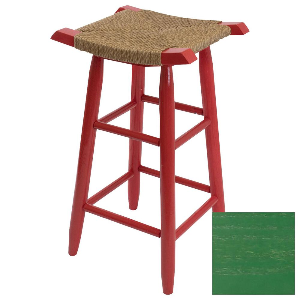 Lakeside Penrose Barstool in Woodleaf Green, , large