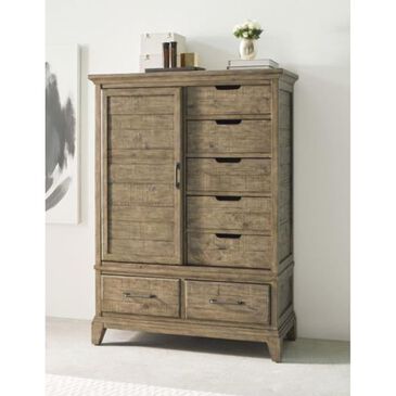 Kincaid Plank Road Door Chest in Stone, , large
