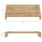 Timberlake Monitor Riser in Natural (Set of 2), , large