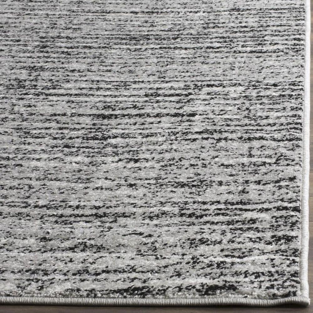Safavieh Adirondack ADR117A 5&#39;1&quot; x 7&#39;6&quot; Black and Silver Area Rug, , large