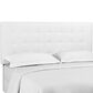 Modway Paisley Upholstered Performance Velvet Full/Queen Headboard in Sea Blue, , large