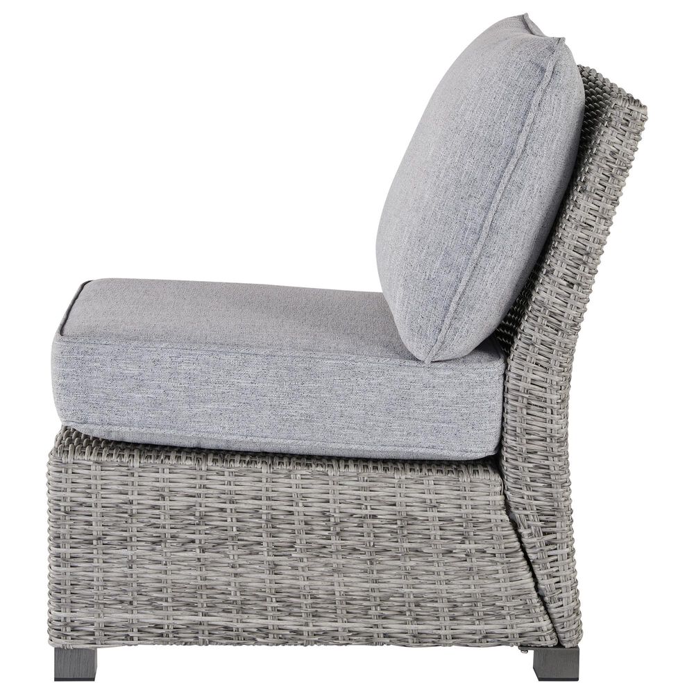 Ashley Naples Beach 4-Piece Outdoor Sectional in Gray, , large