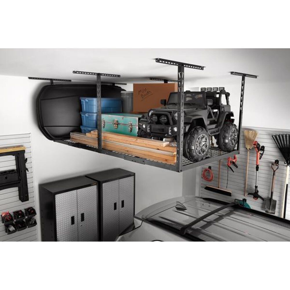 Gladiator 4&#39; x 8&#39; Overhead GearLoft Storage Rack in Hammered Granite, , large