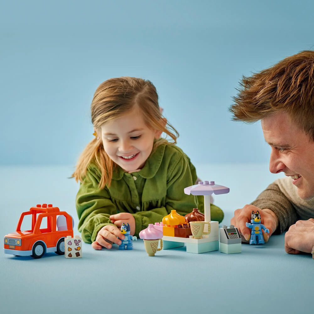 LEGO Ice Cream Trip with Bluey Building Set in Multicolor, , large