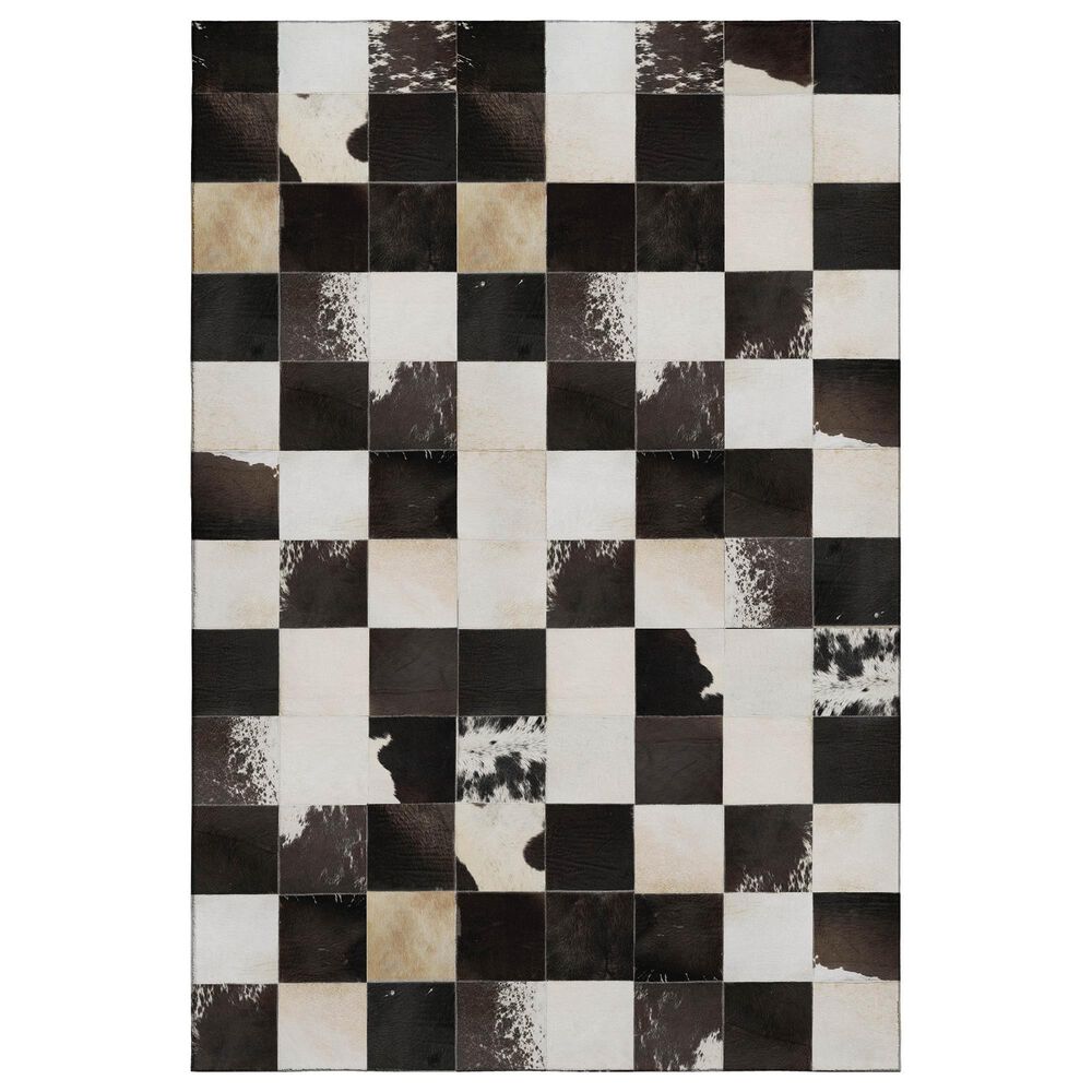 Dalyn Rug Company Bozeman BM10 Black 10" x 14" Area Rug, , large