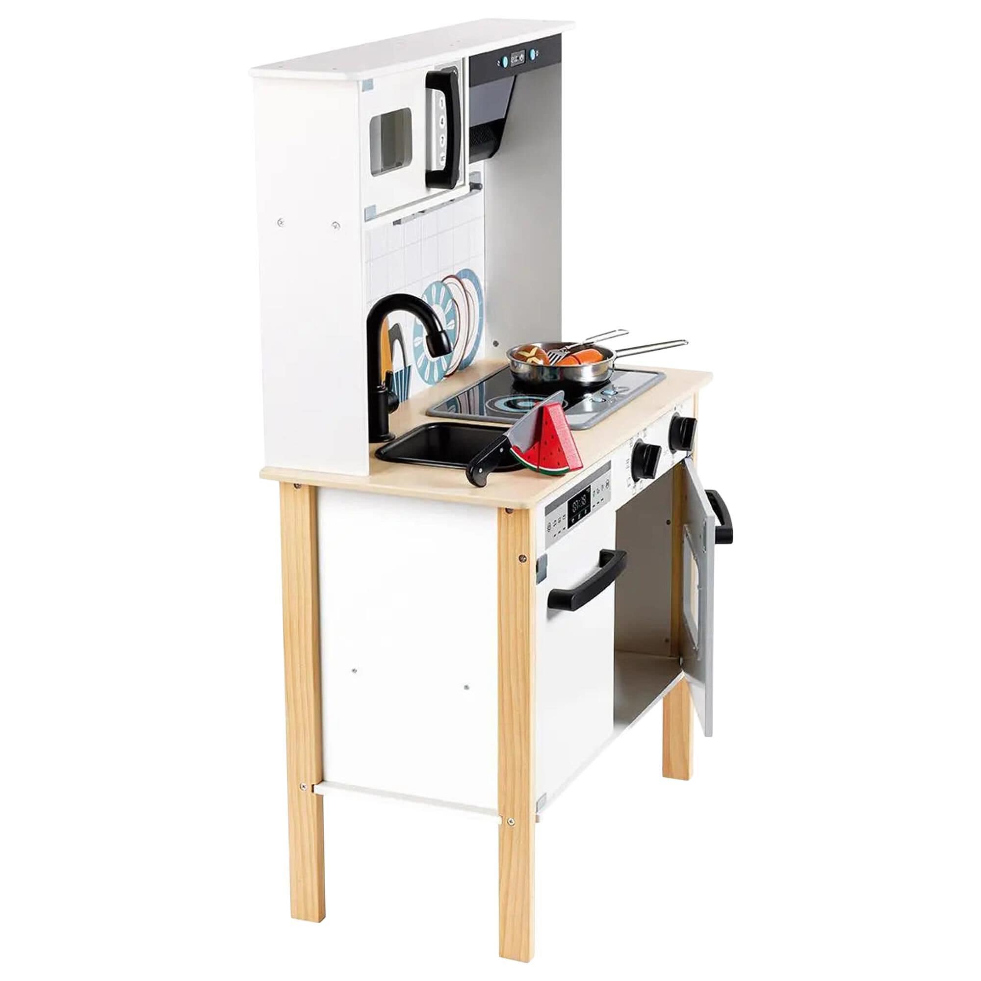 Hape Toys Modern Smart Kitchen Playset in Multicolor