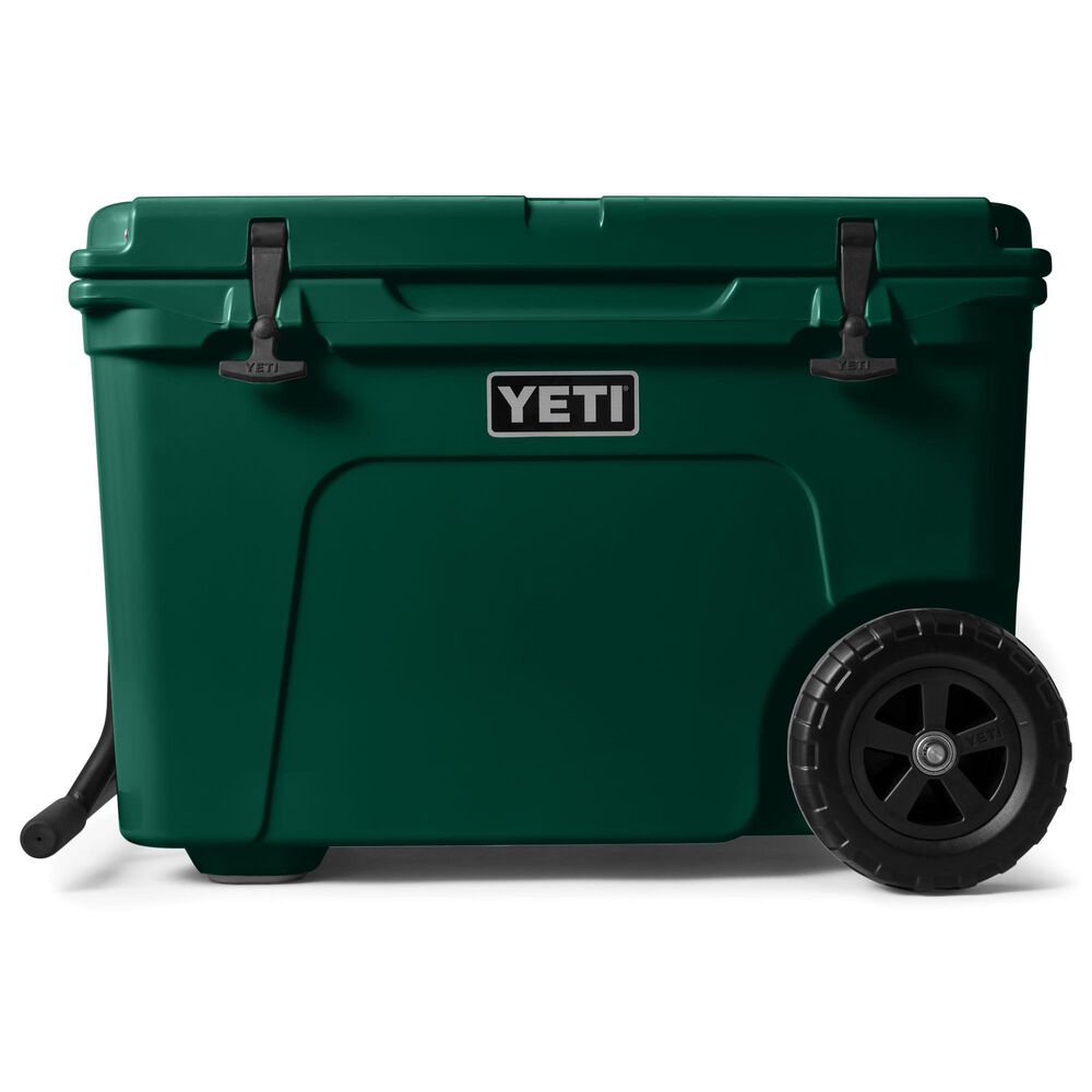 YETI Tundra Haul Wheeled Cooler in Black Forest Green, , large