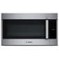 Bosch 800 Series 30" Over-The-Range Microwave Left Side Opening Door in Stainless Steel, , large