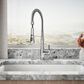 Kohler Ballera Semi-Professional Kitchen Sink Faucet in Polished Chrome, , large