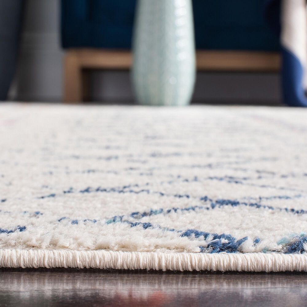Safavieh Madison MAD798B 4&#39; x 6&#39; Ivory and Navy Area Rug, , large