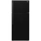 Whirlpool 28" Wide 14 Cu. Ft. Top Freezer Refrigerator in Black, , large