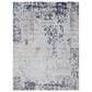 Nourison Silk Shadows 2"3" x 8" Silver Grey Runner, , large