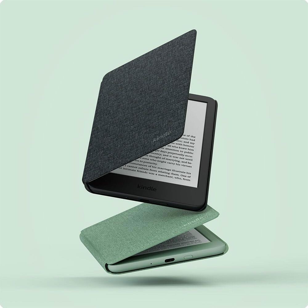 Amazon Fabric E-Reader Case in Green, , large