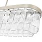 Golden Lighting Ciara 6-Light Linear Pendant in White Gold, , large