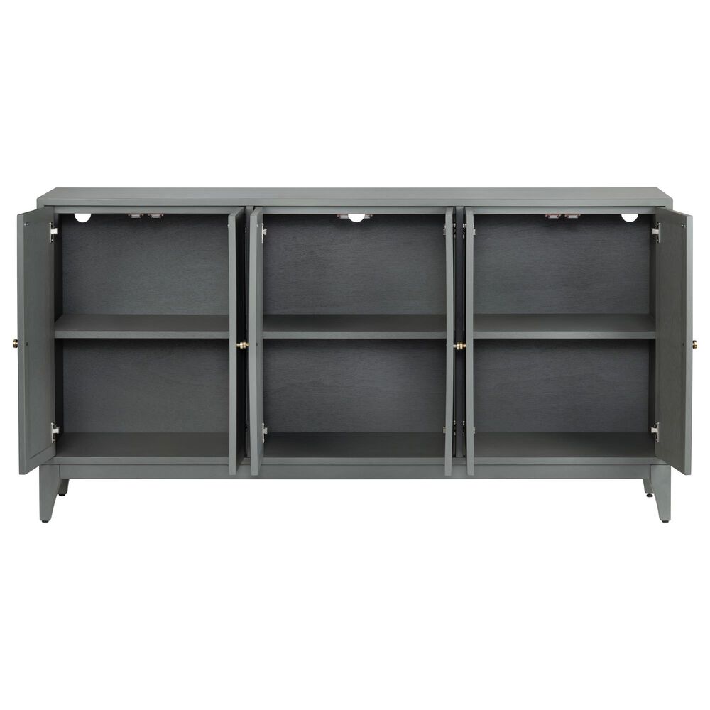 Slatehouse Palisade 6-Door Sideboard in Green, , large