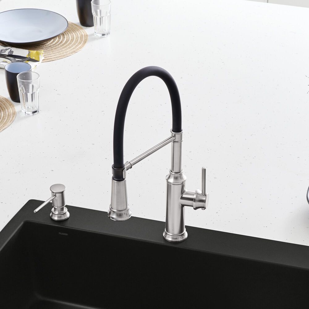 Blanco Empressa Semi-Pro Faucet in PVD Steel, , large
