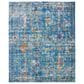 Safavieh Aria Oriental 8" x 10" Blue and Multicolor Area Rug, , large