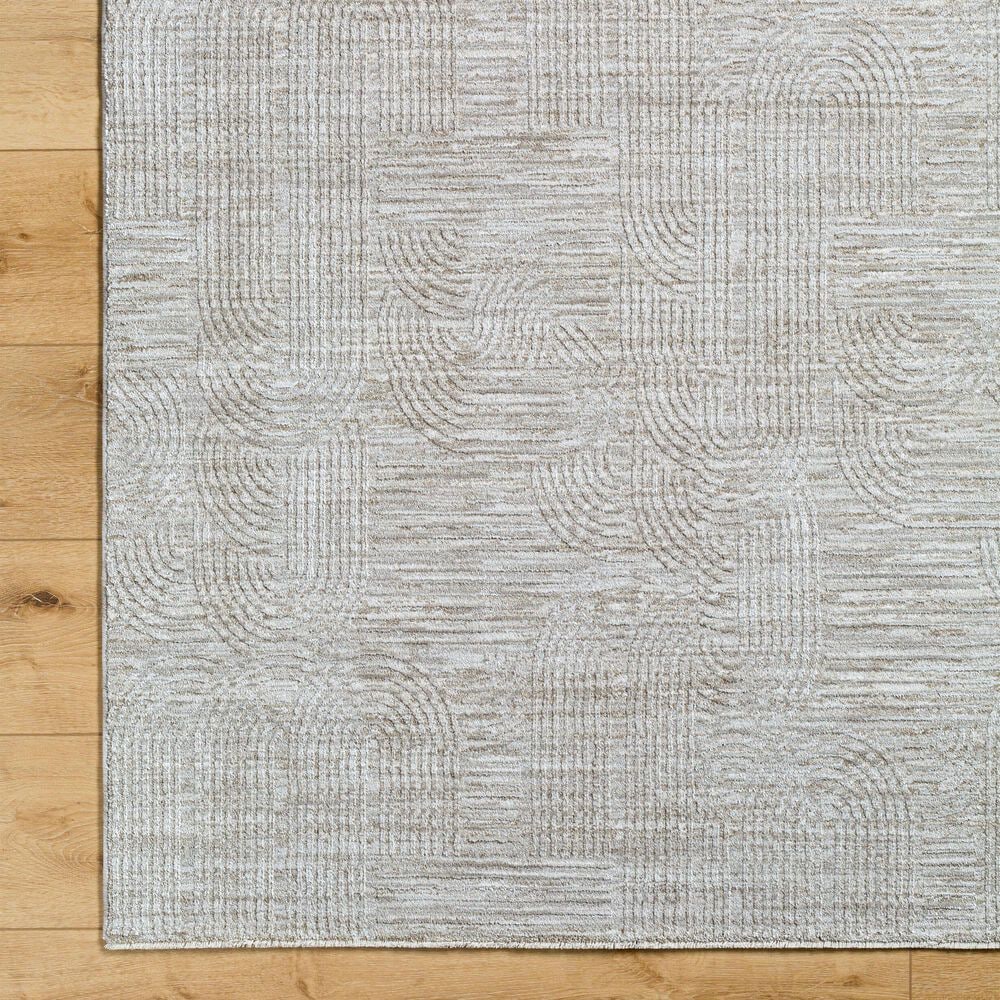 Surya Masterpiece MPC-2311 Medium Gray, Light Gray and Cream 10&#39; x 13&#39;11&quot; Area Rug, , large