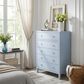 Butler Specialty Company Nora 5-Drawer Tall Dresser in Light Blue, , large