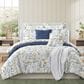 J. Queen New York Tallulah 3-Piece King/California King Comforter Set in Blue, , large