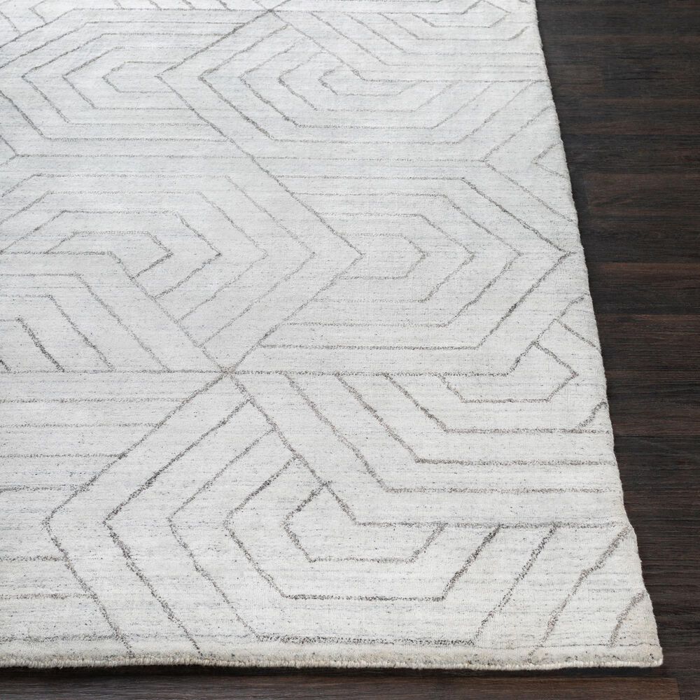 Surya Hightower 2&#39; x 3&#39; Charcoal and Brown Area Rug, , large