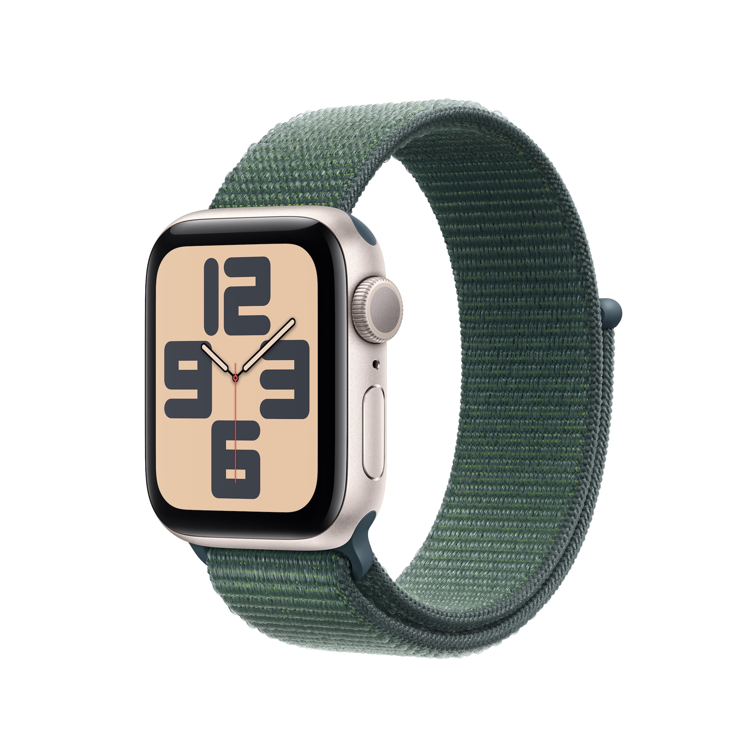 Apple Watch SE GPS 40mm Starlight Aluminum Case with Lake