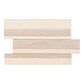 Marazzi Haven Point Honest Greige 9" x 12" Natural Stone Modern Stack Mosaic Sheet, , large