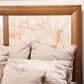 Vista Haus Portrait California King Panel Bed with LED Lights in Sienna Brown and Creamy Peach, , large
