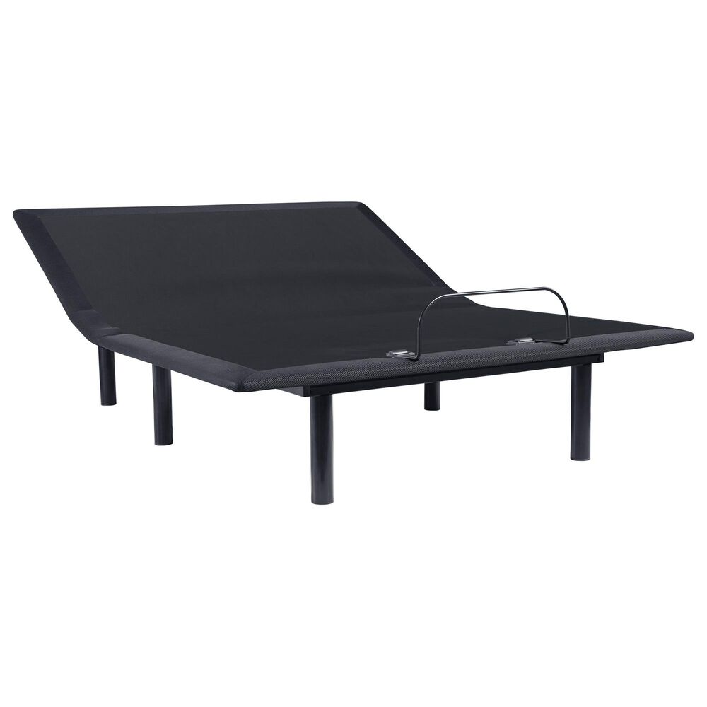 Ashley Queen Adjustable Head Base in Charcoal Gray, , large
