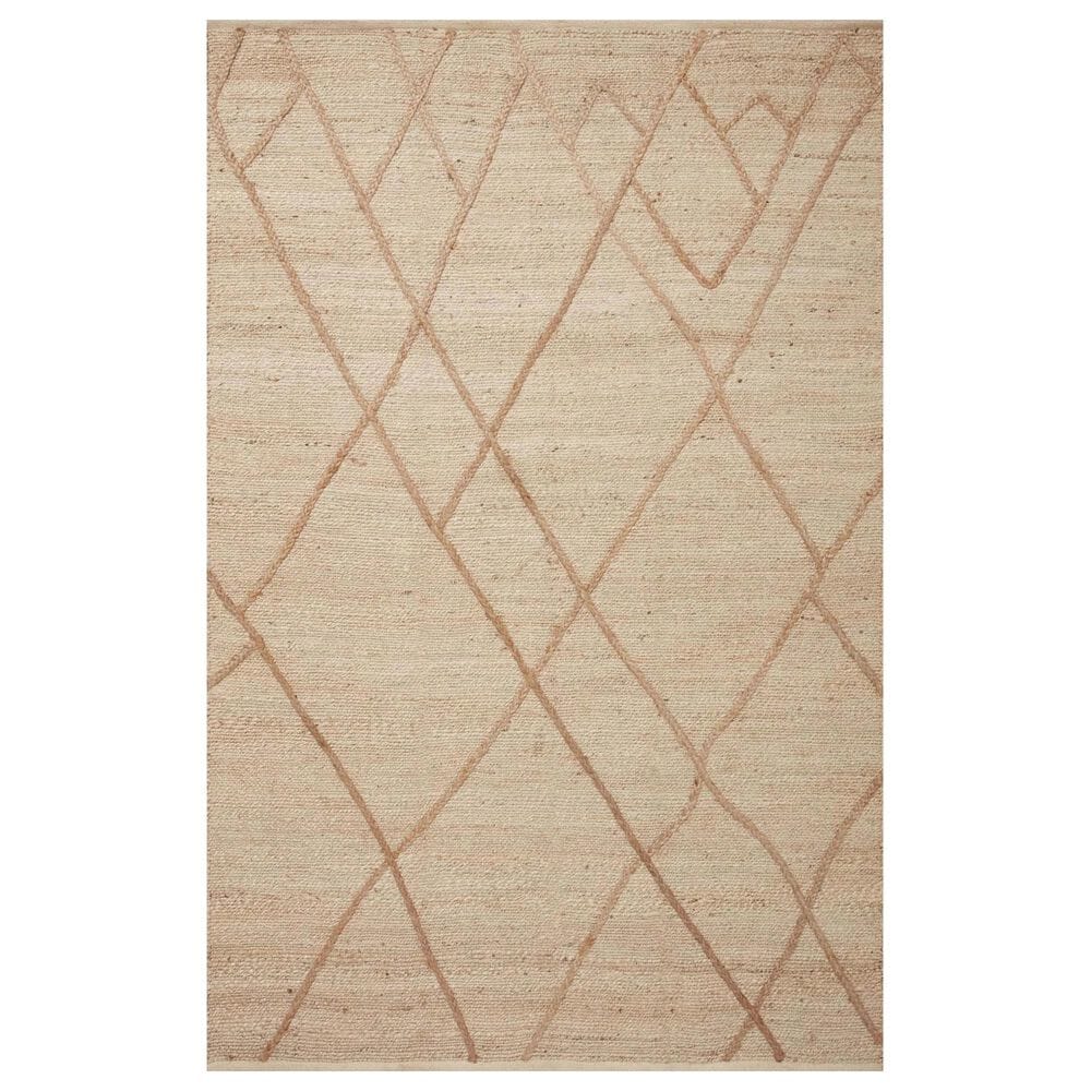 Loloi II Bodhi 2"3" x 3"9" Ivory and Natural Area Rug, , large