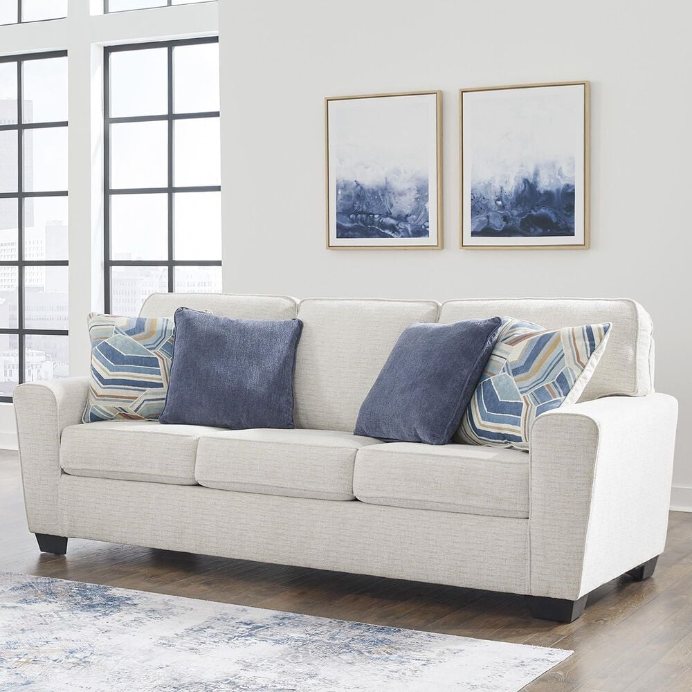 Ashley Cashton Stationary Sofa in Snow, , large