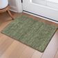 Dalyn Rug Company Soft Essentials Solid Olive 1"8" x 2"6" Area Rug, , large