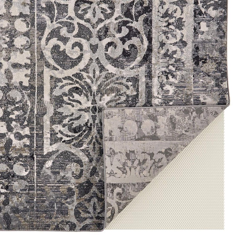 Feizy Kano 7&#39;10&quot; x 10&#39; Charcoal and Ivory Area Rug, , large