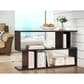 Baxton Studio Goodwin 2-Shelf Bookshelf in Espresso, , large