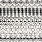 Safavieh Tulum 5"3" x 7"6" Ivory and Black Area Rug, , large