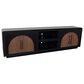 Legends Home Eclipse 92" TV Stand in Clove and Natural Walnut, , large