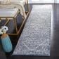 Safavieh Martha Stewart Cosmopolitan Grove 2"2" x 8" Cream and Blue Runner, , large
