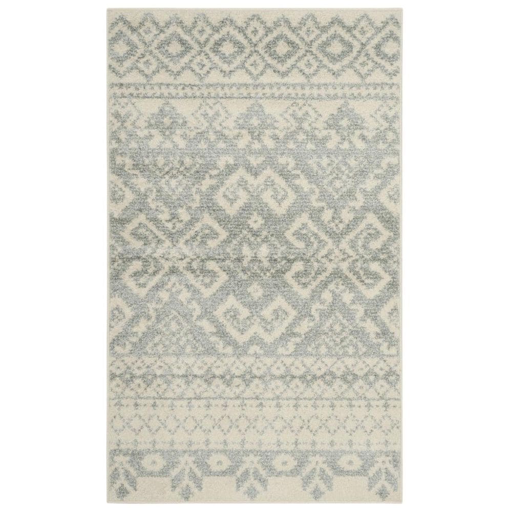 Safavieh Adirondack ADR107S 2"6" x 4" Ivory and Slate Runner, , large